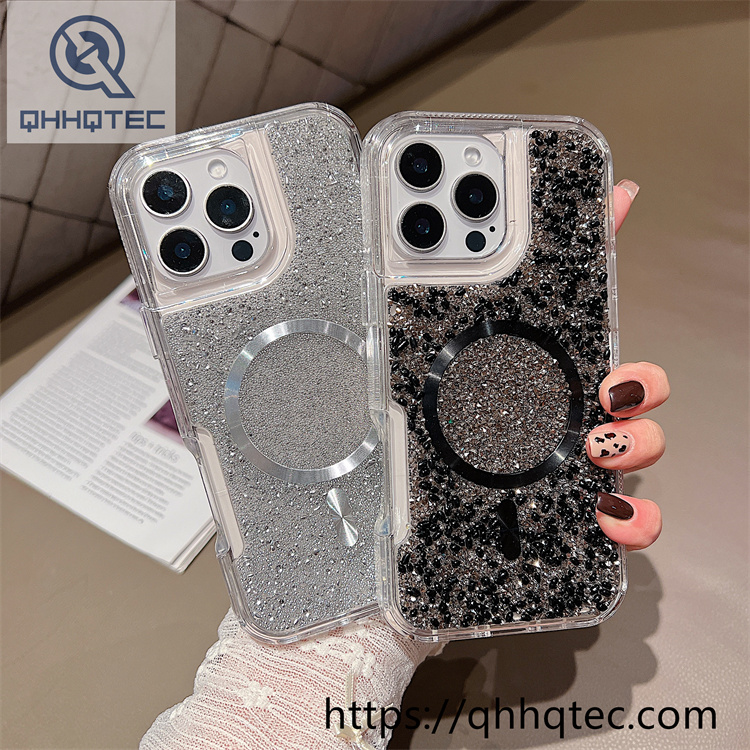 full glitter sequins 2 in 1 magsafe case