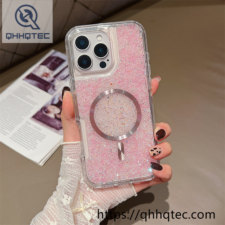 full glitter sequins 2 in 1 magsafe case
