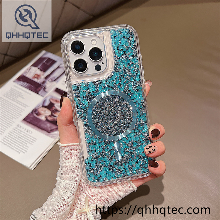full glitter sequins 2 in 1 magsafe case