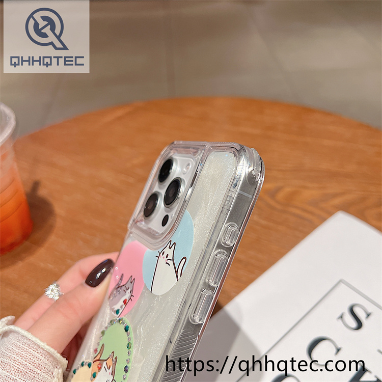 plaid diamonds 2 in 1 glitter case (复制)