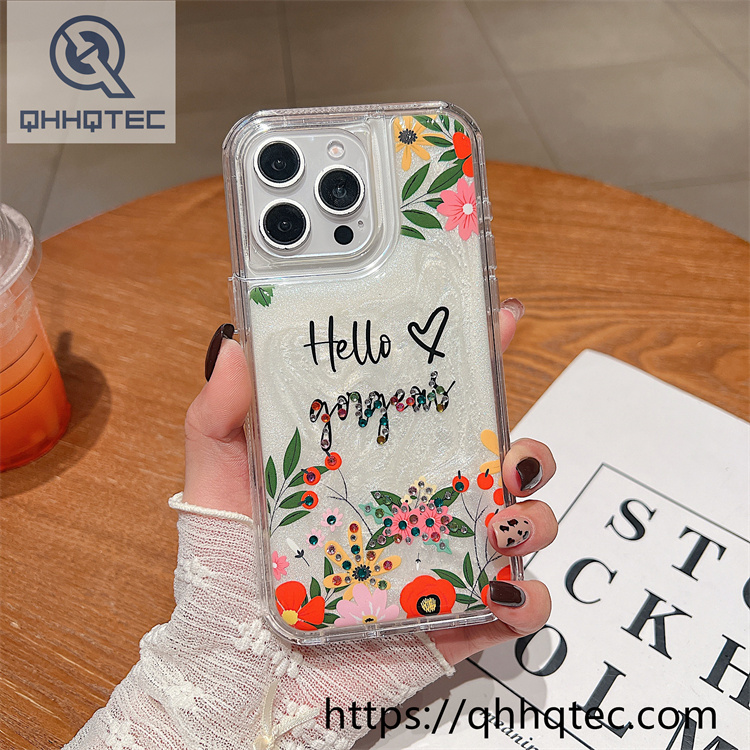 plaid diamonds 2 in 1 glitter case (复制)