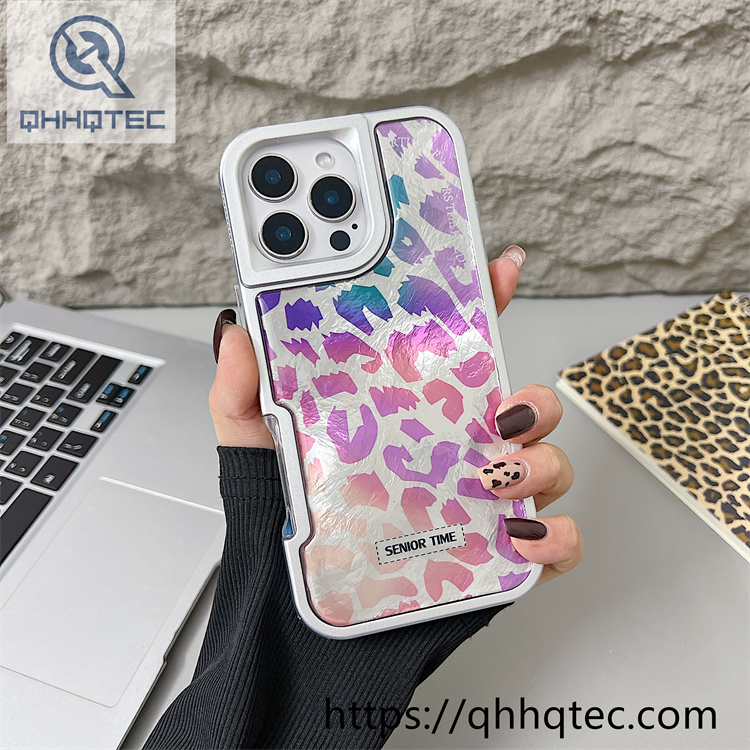 leopard 2 in 1 bright dripping case