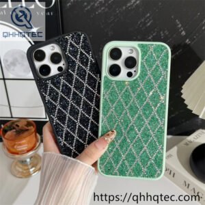 flowers diamonds glitter sequins phone cover (复制)