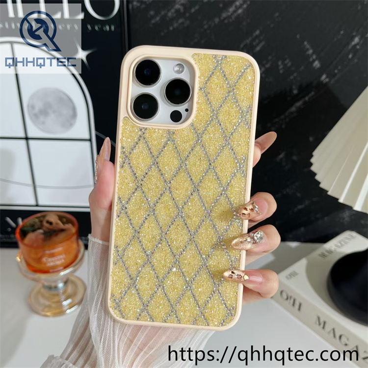 flowers diamonds glitter sequins phone cover (复制)
