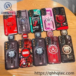 cool anime style phone case with support