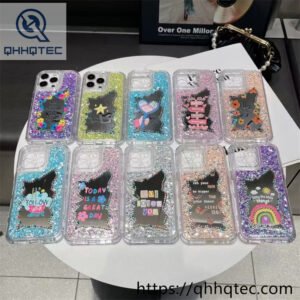 full diamonds glitter stripe phone case (复制)