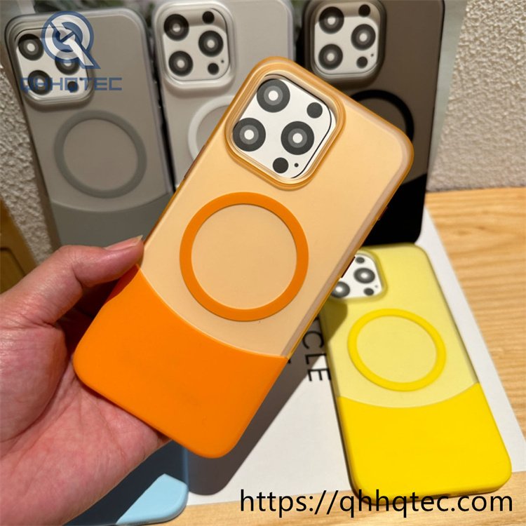 shell skin texture 2 in 1 magsafe case