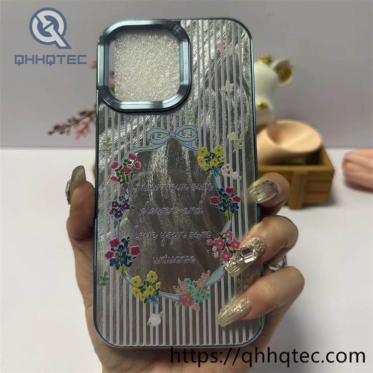electroplate colorful painting case