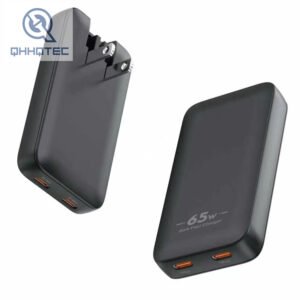 65w c c ultra thin design gan charger