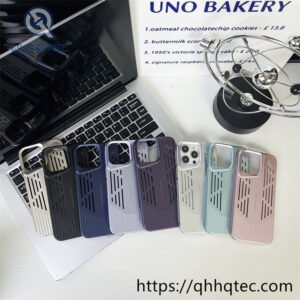 skin texture heat dissipating phone case