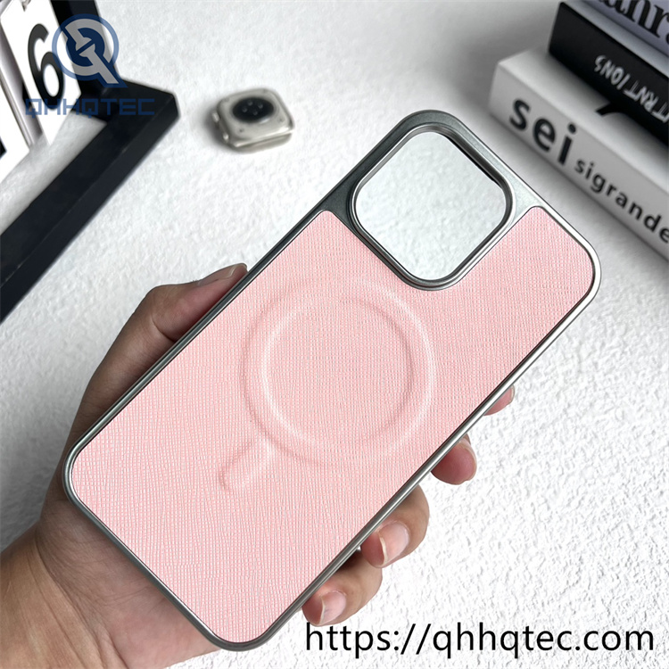 grid texture magsafe case