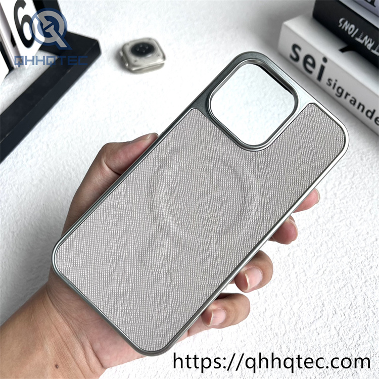 grid texture magsafe case