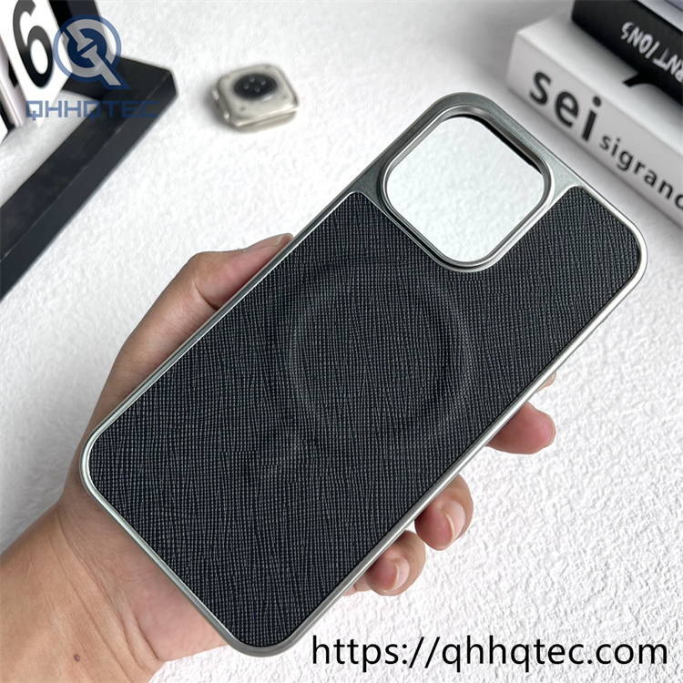 grid texture magsafe case