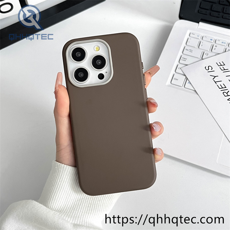 skin texture leather phone cover