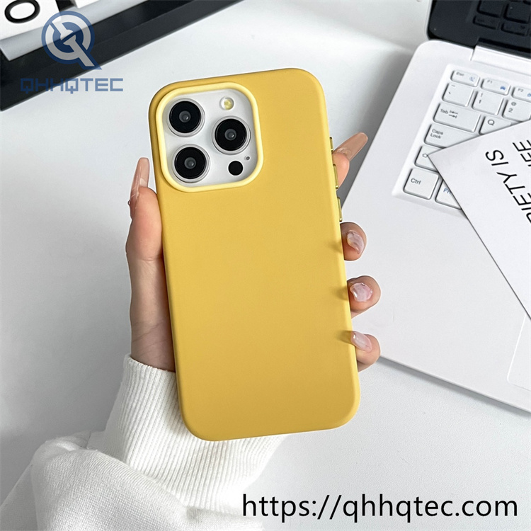 skin texture leather magnetic phone cover
