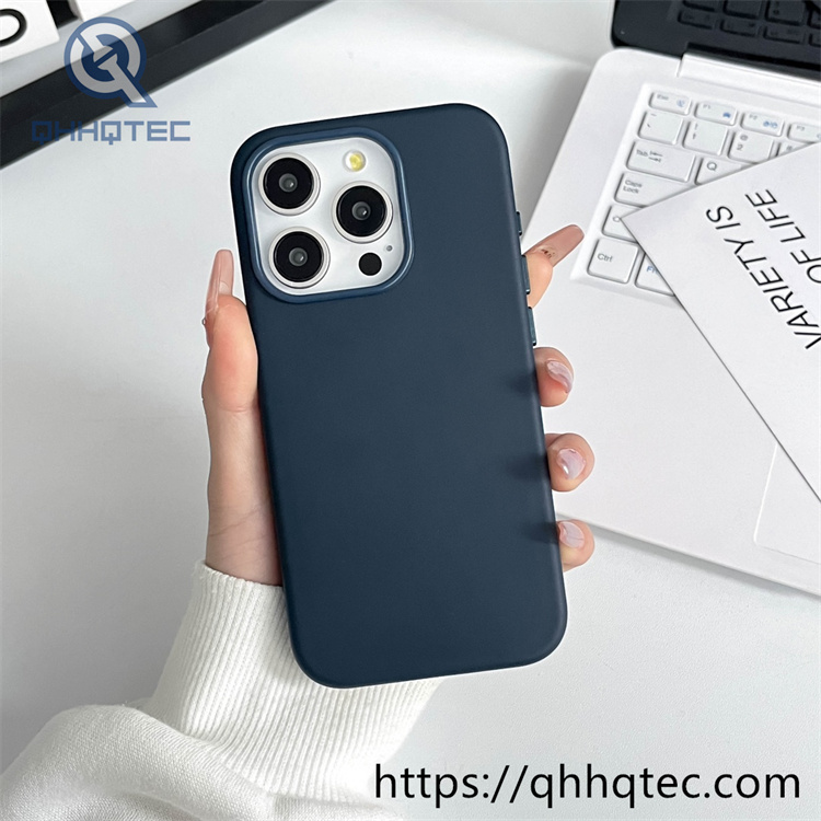 skin texture leather phone cover