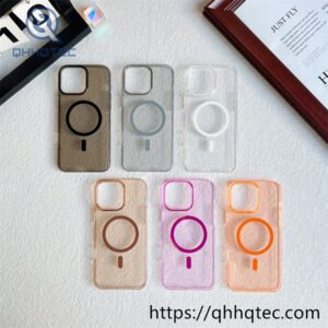 colors high transparent magsafe case
