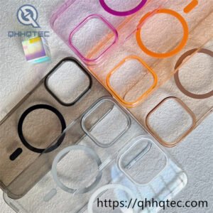 colors high transparent magsafe case