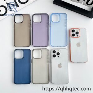 transparent anti fall design texture design case