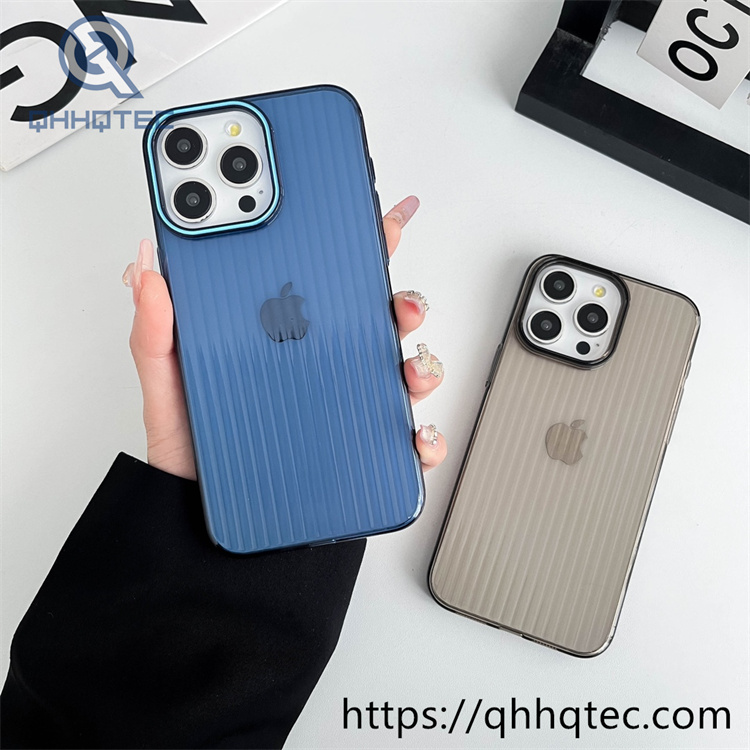 transparent anti fall design texture design case