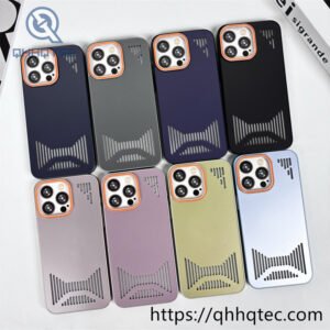 liquid hollow heat dissipation mobile phone case iphone 16 pro max