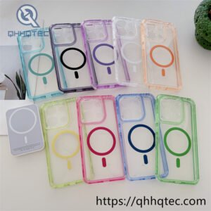 3 in 1 transparent color frame cover