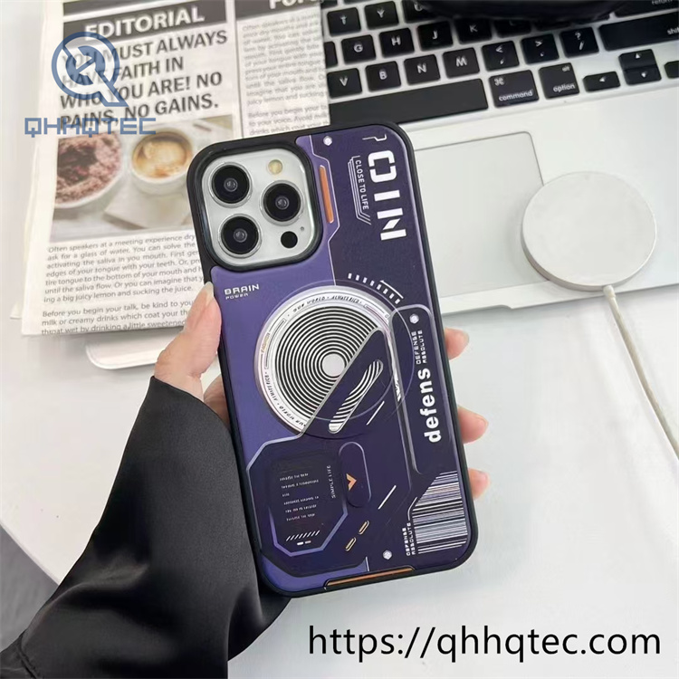disc pattern design cool magsafe case