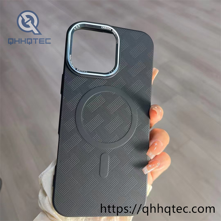 weaving pattern texture magsafe cover