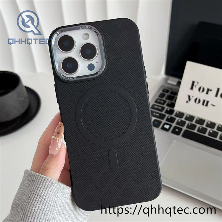 weaving pattern texture magsafe cover