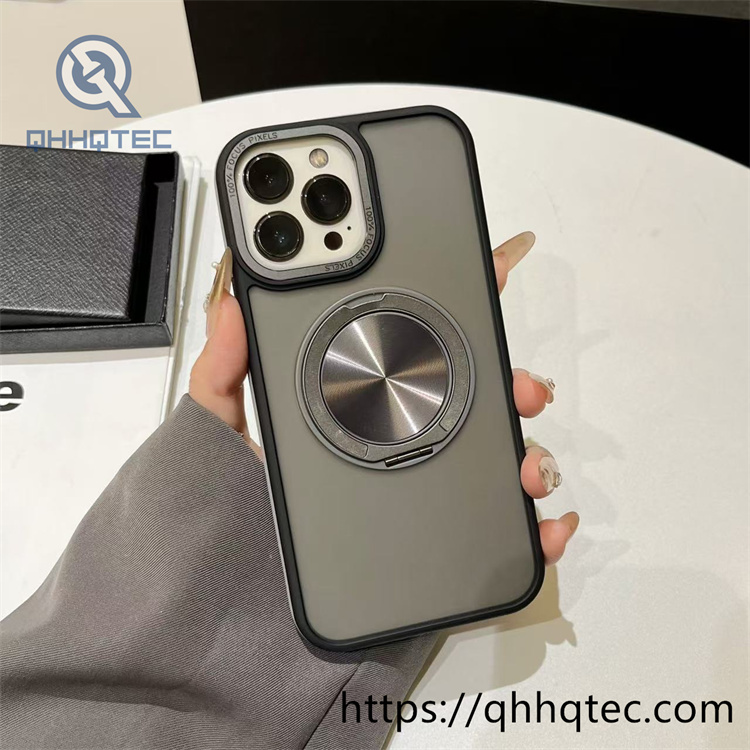 skin texture 360 rotating bracket protective cover