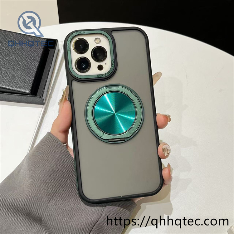 skin texture 360 rotating bracket protective cover