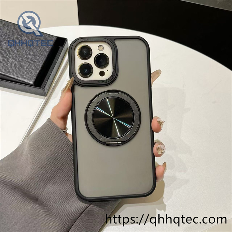 skin texture 360 rotating bracket protective cover