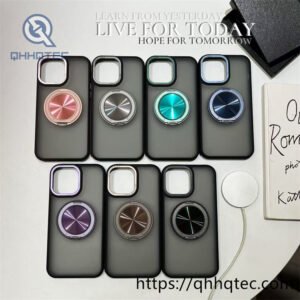 skin texture 360 rotating bracket protective cover