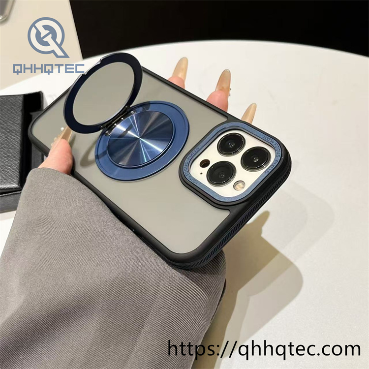 skin texture 360 rotating bracket protective cover