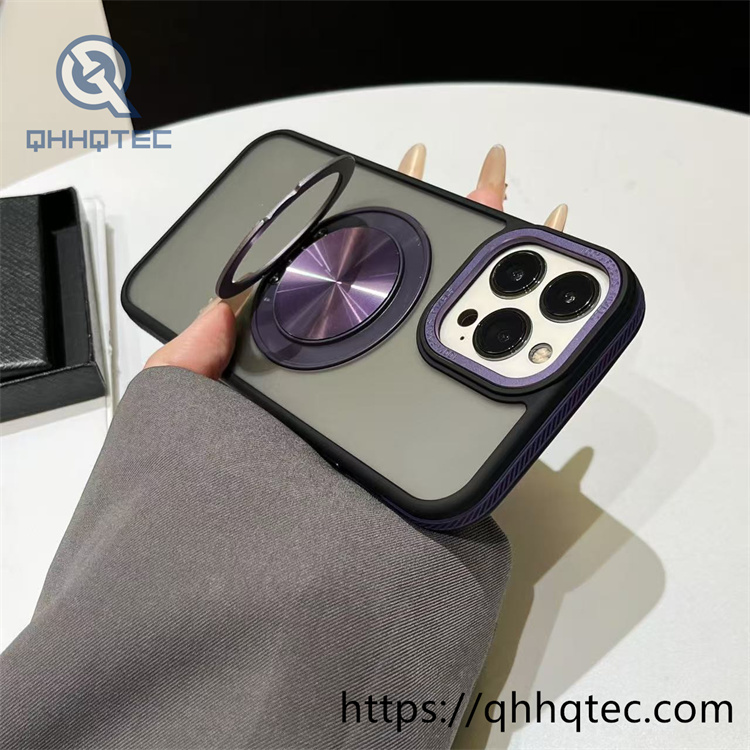 skin texture 360 rotating bracket protective cover