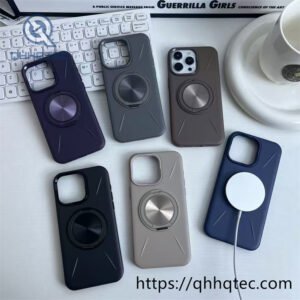 skin texture 360 rotating bracket protective cover
