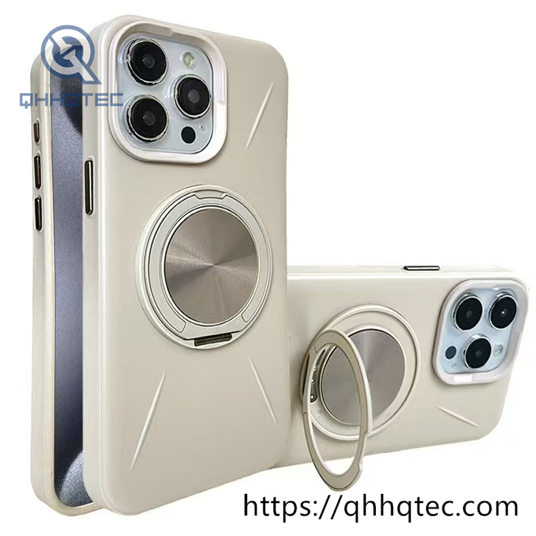 skin texture 360 rotating bracket protective cover
