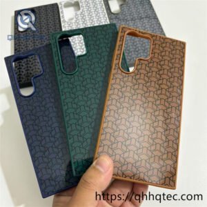 overlapping lines design phone case