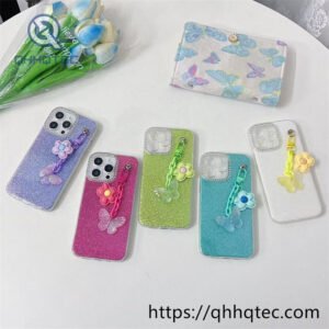 dopamine flower pop case with bracelet (复制)