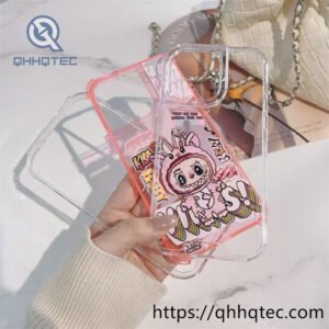 wave pattern magsafe transparent 3 in 1 case (复制)