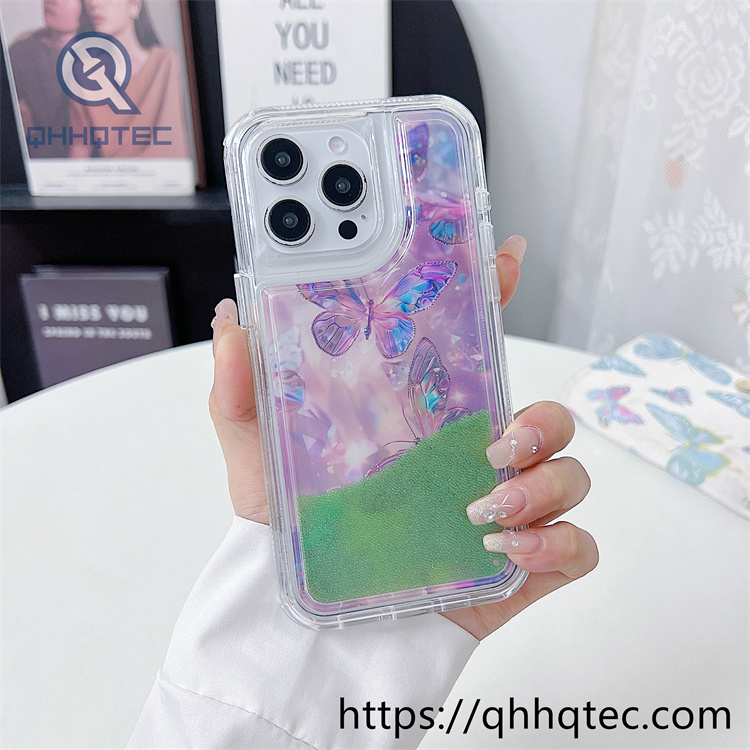 butterfly quicksand 2 in 1 iphone 15 pro max case