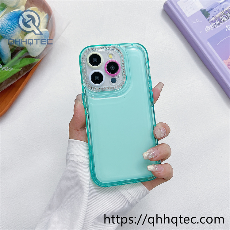 protect cover,2 in 1 case,camera diamonds,transparent case,camera protect,camera flim,colorful