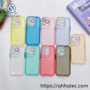 protect cover,2 in 1 case,camera diamonds,transparent case,camera protect,camera flim,colorful