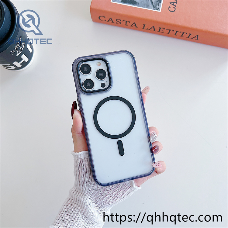 acrylic colorful magsafe phone cover