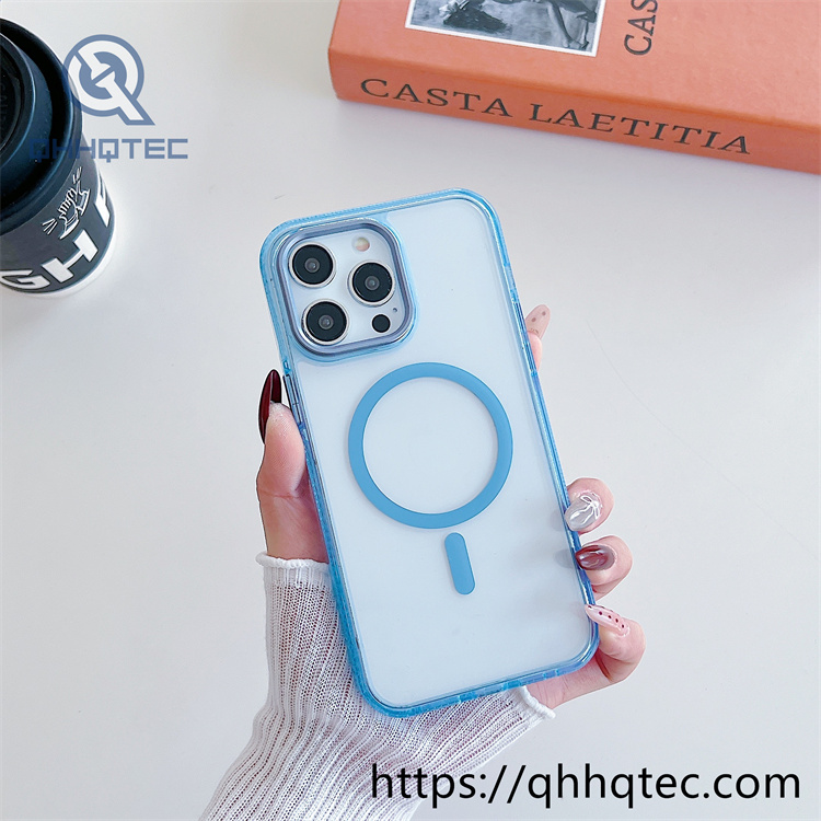 acrylic colorful magsafe phone cover