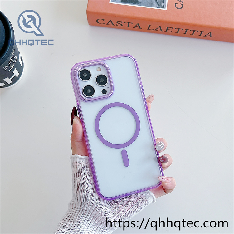 acrylic transparent magsafe phone cover (复制)
