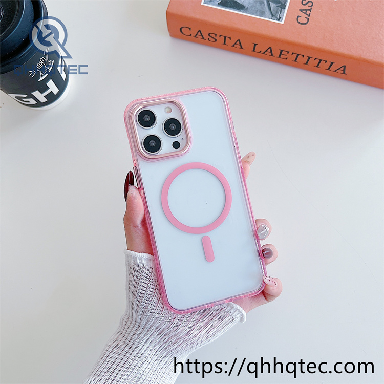 acrylic transparent magsafe phone cover (复制)