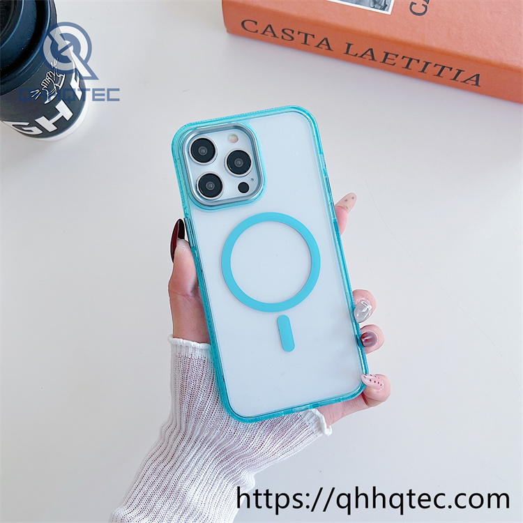 acrylic colorful magsafe phone cover