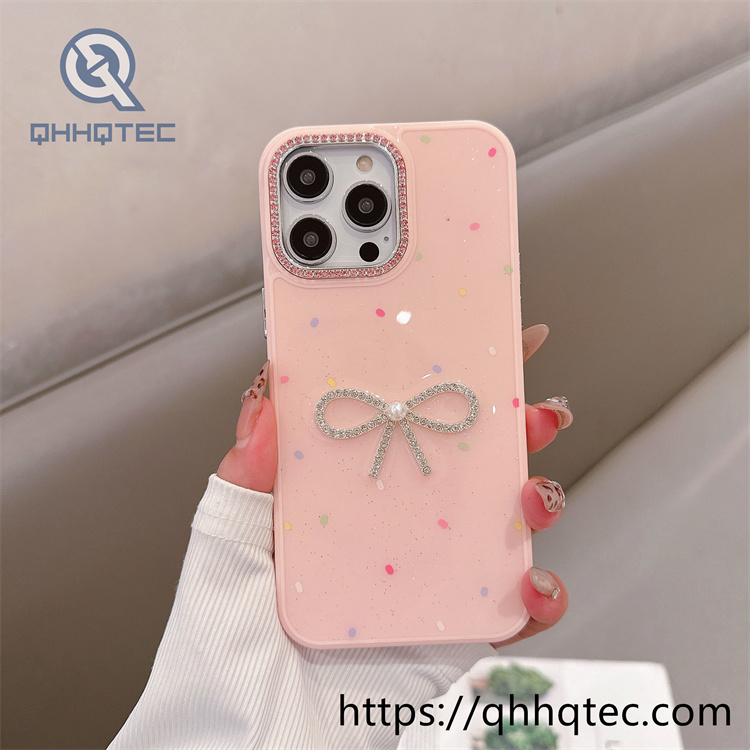epoxy bow lens diamond iphone 15 pro max