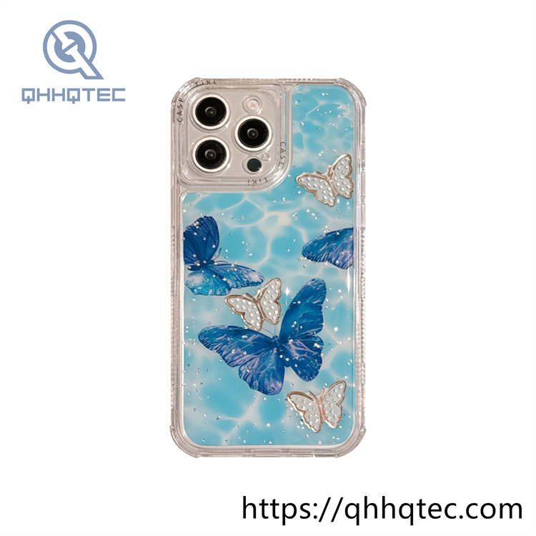 colorful butterflies 3 in 1 phone case